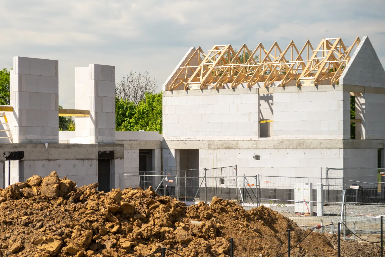 New home construction in Litchfield County, Connecticut