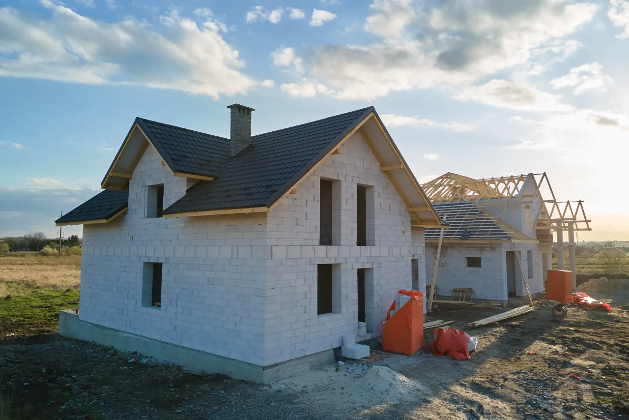 New home construction project in Connecticut