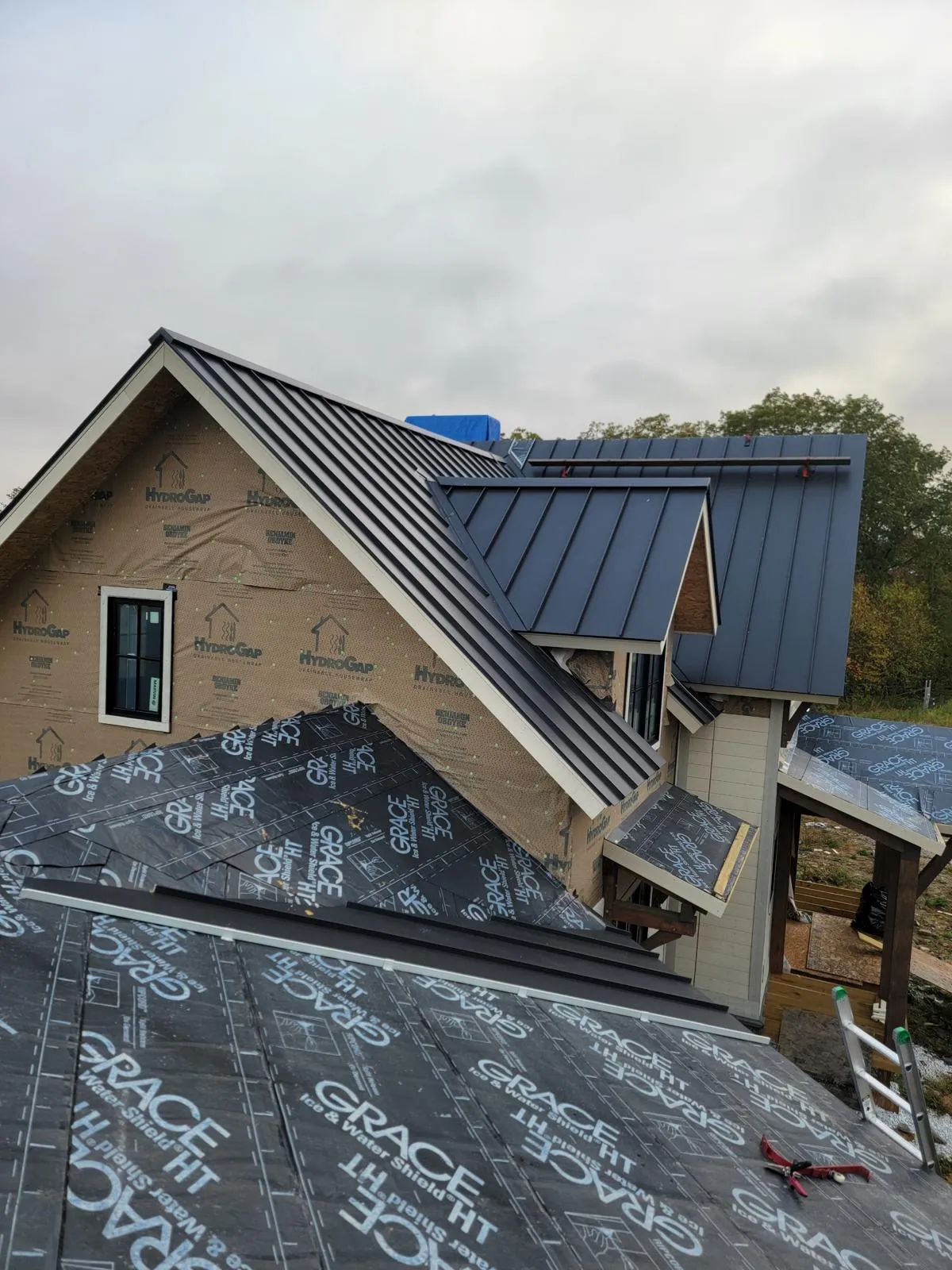 Completed roof replacement on a residential home in Connecticut